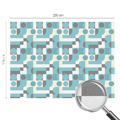 Naklejka na okno dająca prywatność Geometryczne wzory