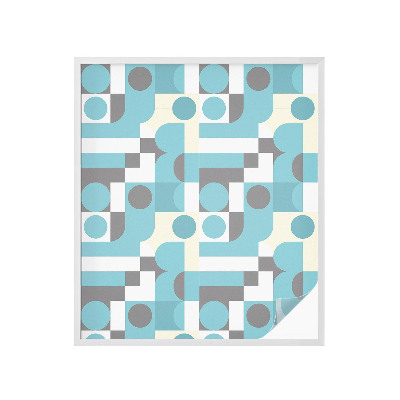 Naklejka na okno dająca prywatność Geometryczne wzory