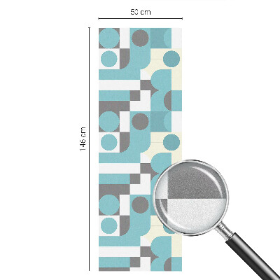 Naklejka na okno dająca prywatność Geometryczne wzory