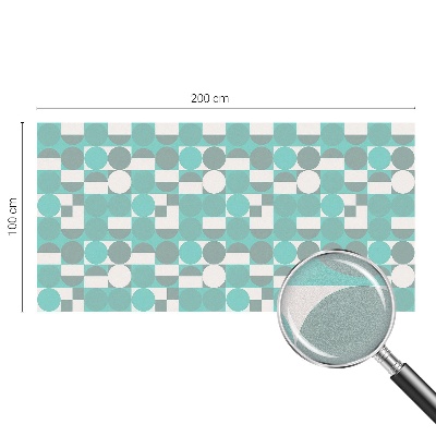 Folia dekoracyjna na okna Geometryczne kształty