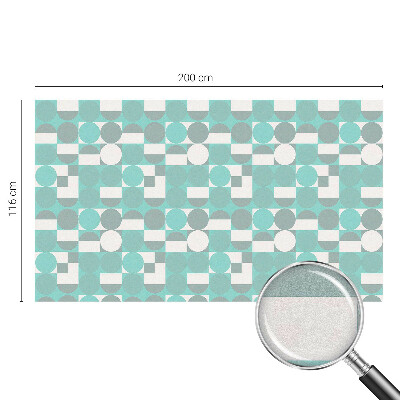 Folia dekoracyjna na okna Geometryczne kształty