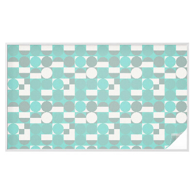 Folia dekoracyjna na okna Geometryczne kształty