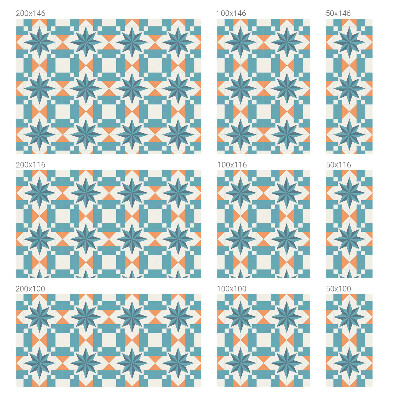 Naklejka na okno mleczna witraż Niebieskie gwiazdy