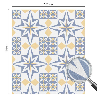 Folia dekoracyjna na okna Wzór gwiazdy