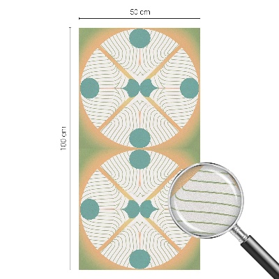 Naklejka na okno dająca prywatność Geometryczna harmonia