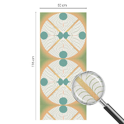 Naklejka na okno dająca prywatność Geometryczna harmonia