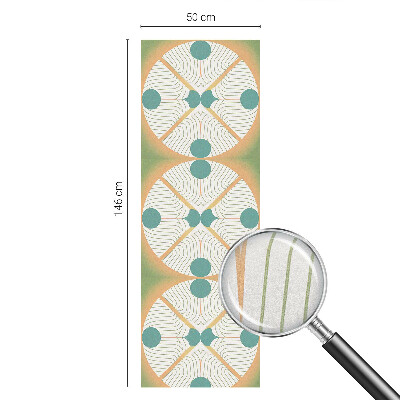 Naklejka na okno dająca prywatność Geometryczna harmonia