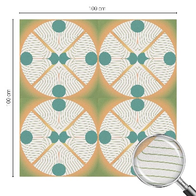 Naklejka na okno dająca prywatność Geometryczna harmonia