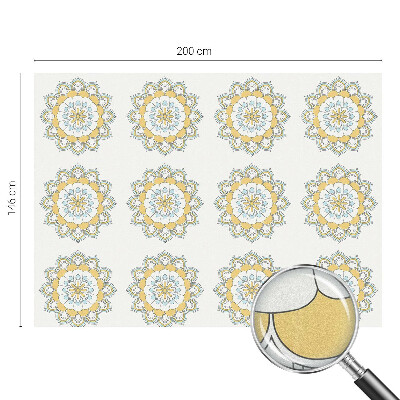 Naklejka na okno dająca prywatność Kolorowe mandale