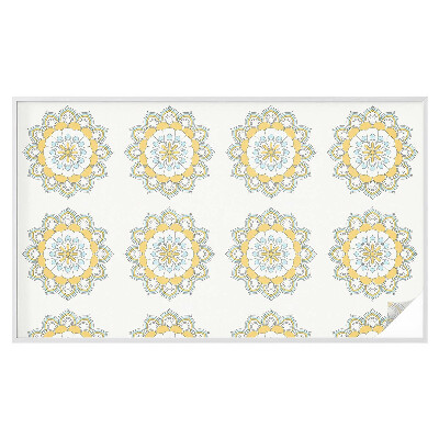 Naklejka na okno dająca prywatność Kolorowe mandale