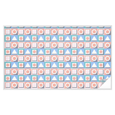 Folia dekoracyjna na okna Geometryczne wzory