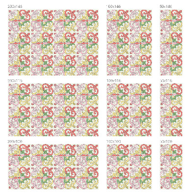 Folia okienna zapewniająca prywatność Kwiatowe ornamenty