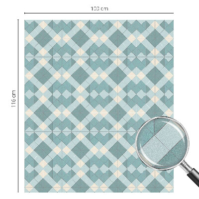 Folia dekoracyjna na okna Geometryczne wzory