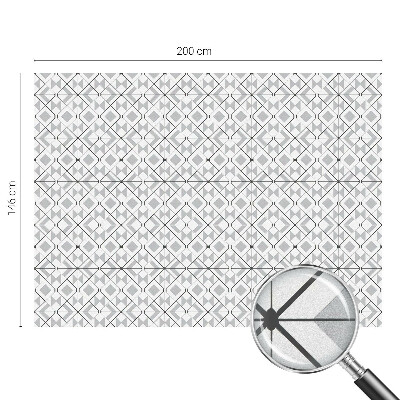 Folia okienna zapewniająca prywatność Geometryczne wzory
