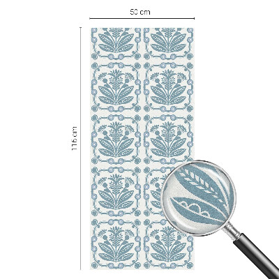 Folia dekoracyjna na okna Kwiatowy wzór