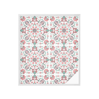 Folia okienna zapewniająca prywatność Kwiatowa harmonia