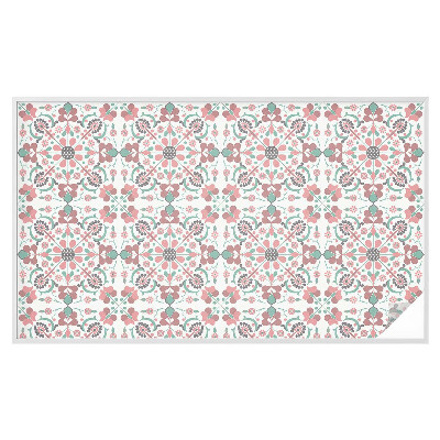 Folia okienna zapewniająca prywatność Kwiatowa harmonia