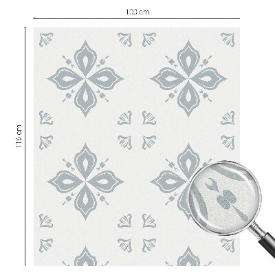 Naklejka na okno dająca prywatność Geometryczna symetria