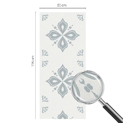 Naklejka na okno dająca prywatność Geometryczna symetria