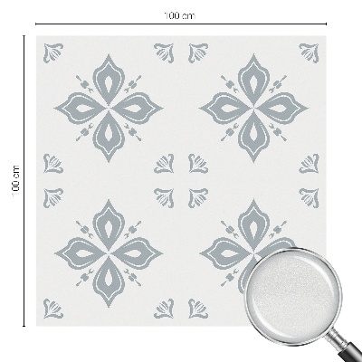 Naklejka na okno dająca prywatność Geometryczna symetria