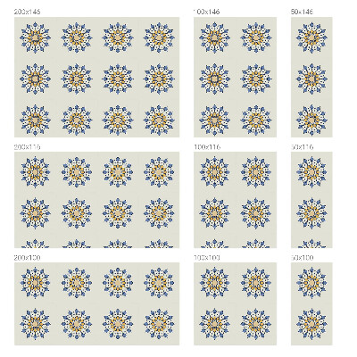 Naklejka na okno mleczna witraż Dekoracyjna mandala