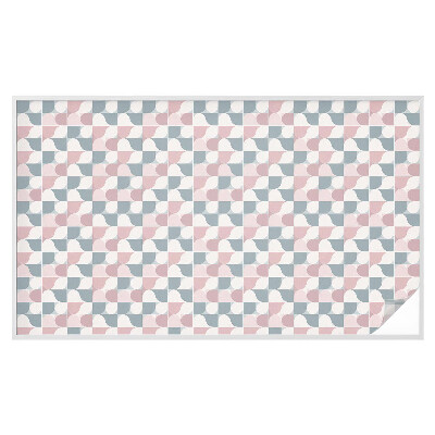 Folia okienna zapewniająca prywatność Pastelowe wzory