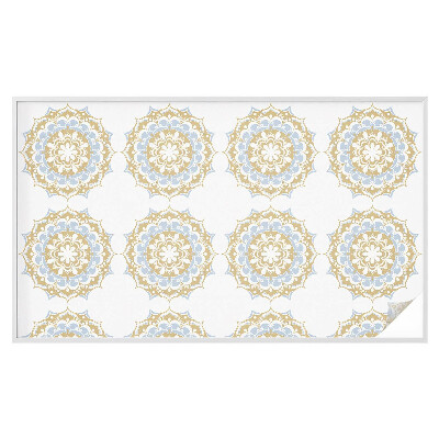 Naklejka na okno dająca prywatność Mandale boho