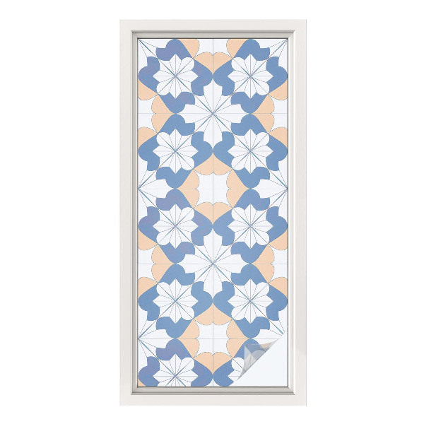 Naklejka na okno dająca prywatność Symetryczne wzory