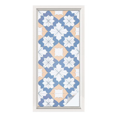 Naklejka na okno dająca prywatność Symetryczne wzory