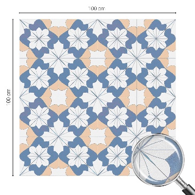 Naklejka na okno dająca prywatność Symetryczne wzory