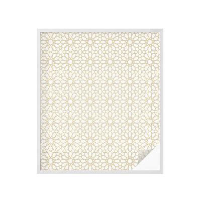 Folia okienna zapewniająca prywatność Geometryczne wzory