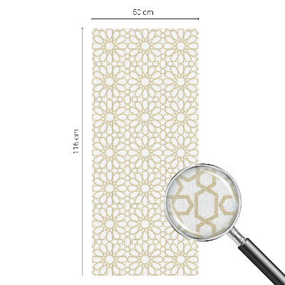 Folia okienna zapewniająca prywatność Geometryczne wzory