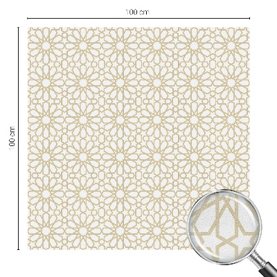 Folia okienna zapewniająca prywatność Geometryczne wzory