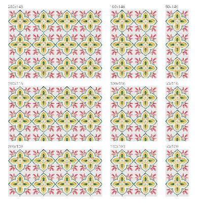 Folia dekoracyjna na okna Kwiatowy ornament