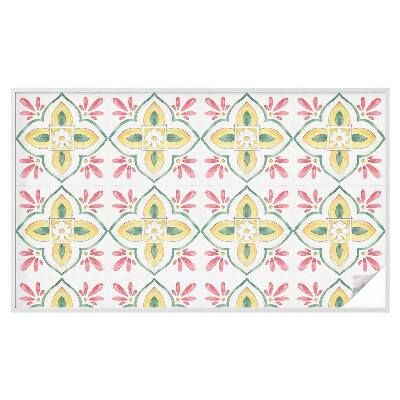 Folia dekoracyjna na okna Kwiatowy ornament