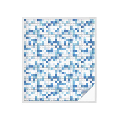 Folia okienna zapewniająca prywatność Kafelkowa gra