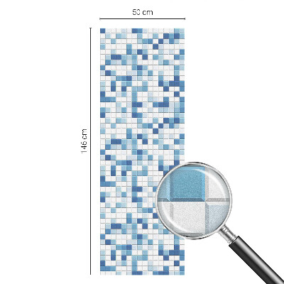 Folia okienna zapewniająca prywatność Kafelkowa gra