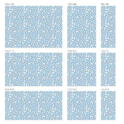 Folia dekoracyjna na okna Geometryczne wzory