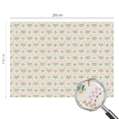 Naklejka na okno dająca prywatność Egzotyczne palmy