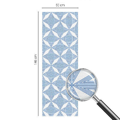 Naklejka na okno mleczna witraż Geometryczne labirynty