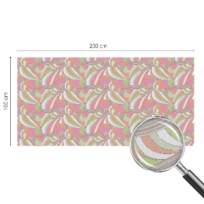 Folia okienna zapewniająca prywatność Kolorowy zygzak