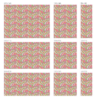 Folia okienna zapewniająca prywatność Kolorowy zygzak