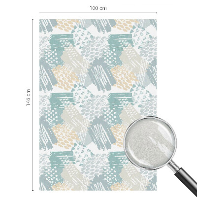 Folia dekoracyjna na okna Abstrakcyjna mozaika