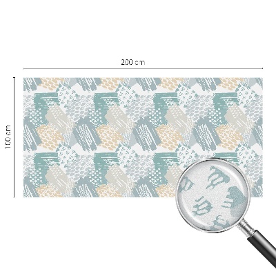 Folia dekoracyjna na okna Abstrakcyjna mozaika