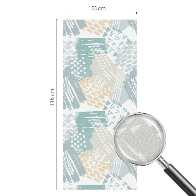 Folia dekoracyjna na okna Abstrakcyjna mozaika