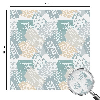 Folia dekoracyjna na okna Abstrakcyjna mozaika