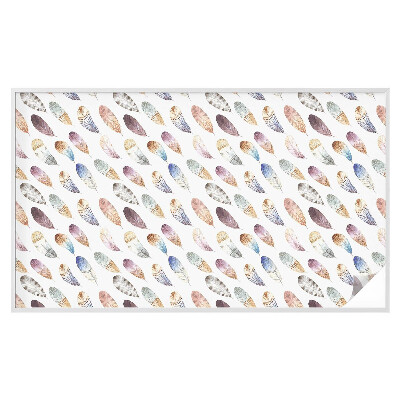 Folia okienna zapewniająca prywatność Pióra boho