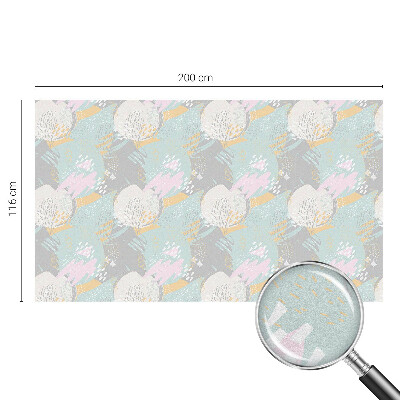 Folia dekoracyjna na okna Abstrakcyjna harmonia