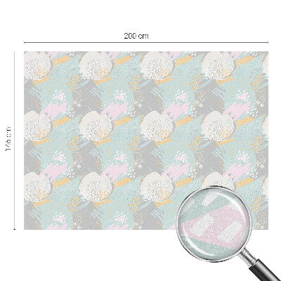 Folia dekoracyjna na okna Abstrakcyjna harmonia