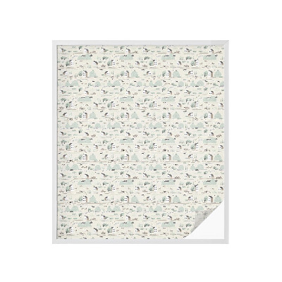 Naklejka na okno dająca prywatność Sielankowa wieś